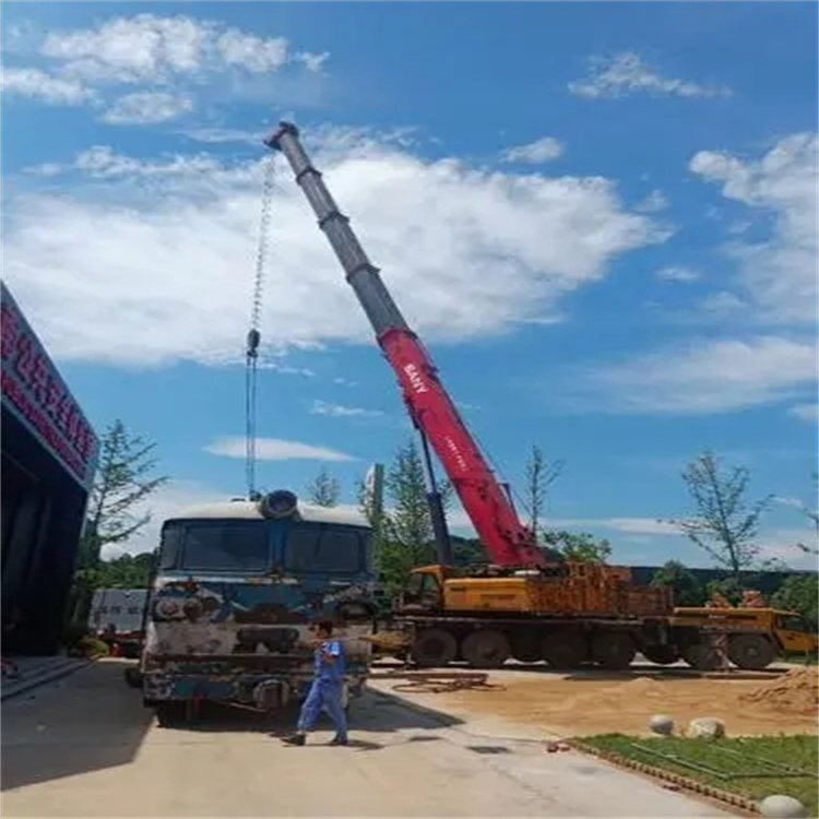 信丰县50吨吊车租赁电话一键获取！满足工厂搬迁、设备吊装等多种场景需求